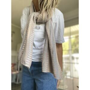 NARDI AND TAGLIAFERRI scarf 20% angora 60% wool 20 nylon Made in Italy